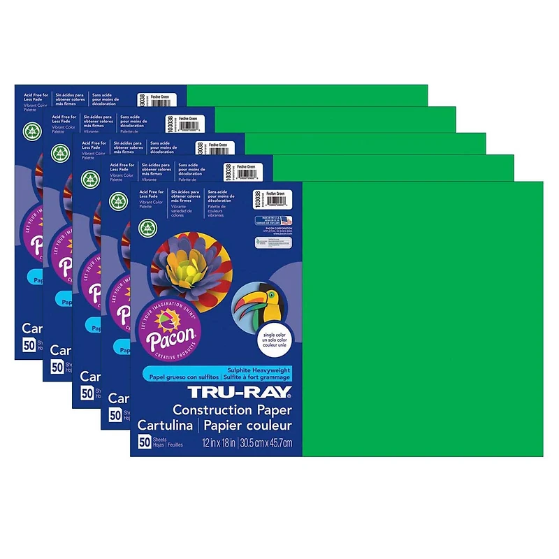 Tru-Ray® 12" x 18" Construction Paper
