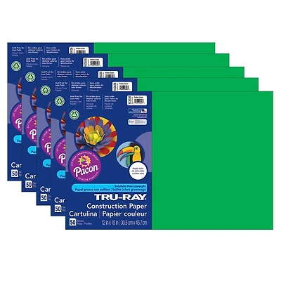 Tru-Ray® 12" x 18" Construction Paper