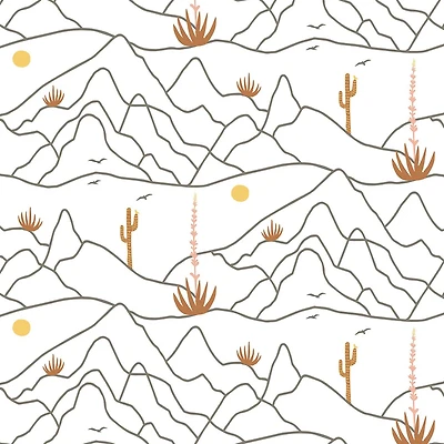 Elana Gabrielle Desert Afternoon Peel & Stick Wallpaper