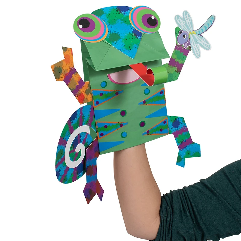 Center Enterprises Pets Paper Bag Puppets