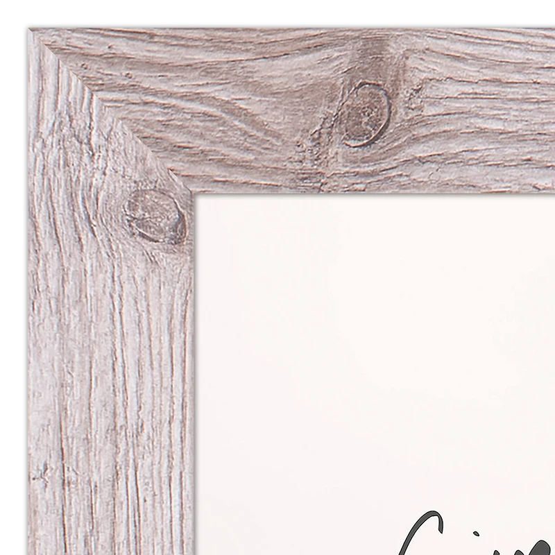 Give Thanks to the Lord Western White Framed Print