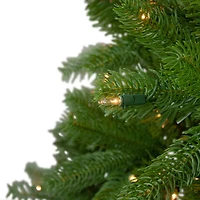 6.5ft. Pre-Lit Real Touch™️ Palisades Fir Artificial Christmas Tree, Clear Lights
