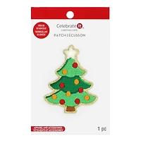 Christmas Tree Iron-On & Adhesive Patch by Celebrate It™