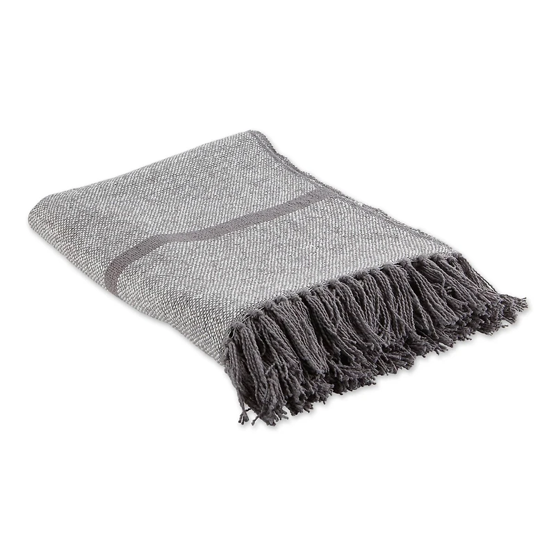 DII® Striped Homespun Throw