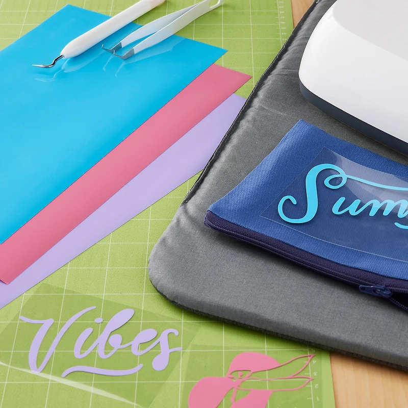 9 Packs: 3 ct. (27 total) Cricut® Everyday Iron On™ Pastels Sampler