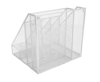 Mind Reader White 8-Compartment Desktop Paper Tray