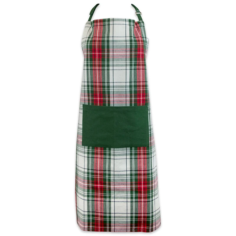 DII® Christmas Plaid Chef Apron