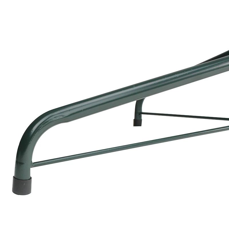 Green Metal Folding Artificial Christmas Tree Stand