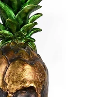 14" Pineapple Skull Halloween Decoration