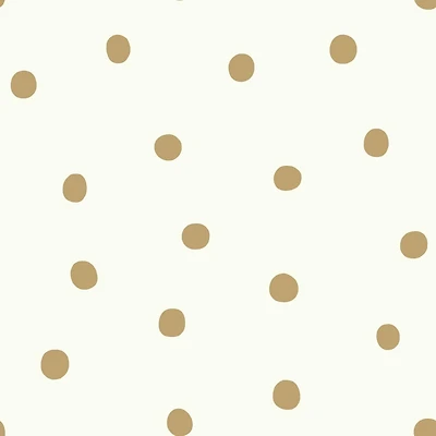 RoomMates Dots Peel & Stick Wallpaper