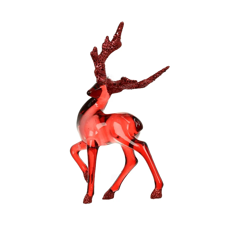 3 Pack 6.3" Red Reindeer Shatterproof Ornaments by Ashland®