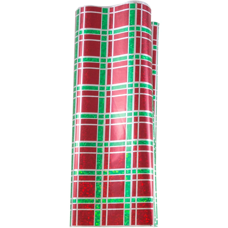 JAM Paper Christmas Plaid Holiday Tissue Paper, 3ct.