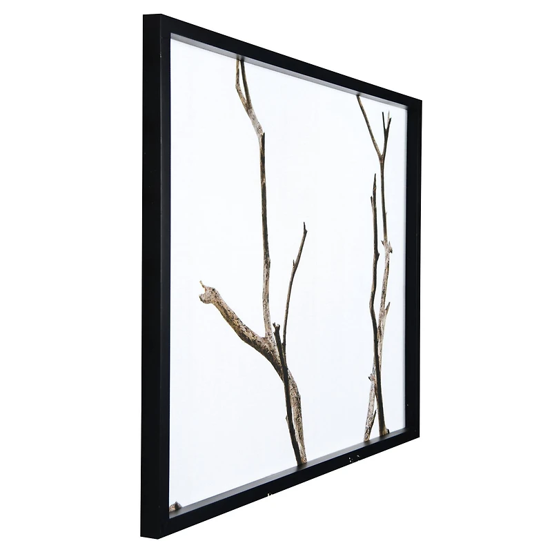 Hello Honey® Black Wood Framed Branch Artwork Set
