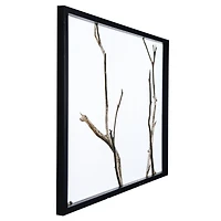 Hello Honey® Black Wood Framed Branch Artwork Set