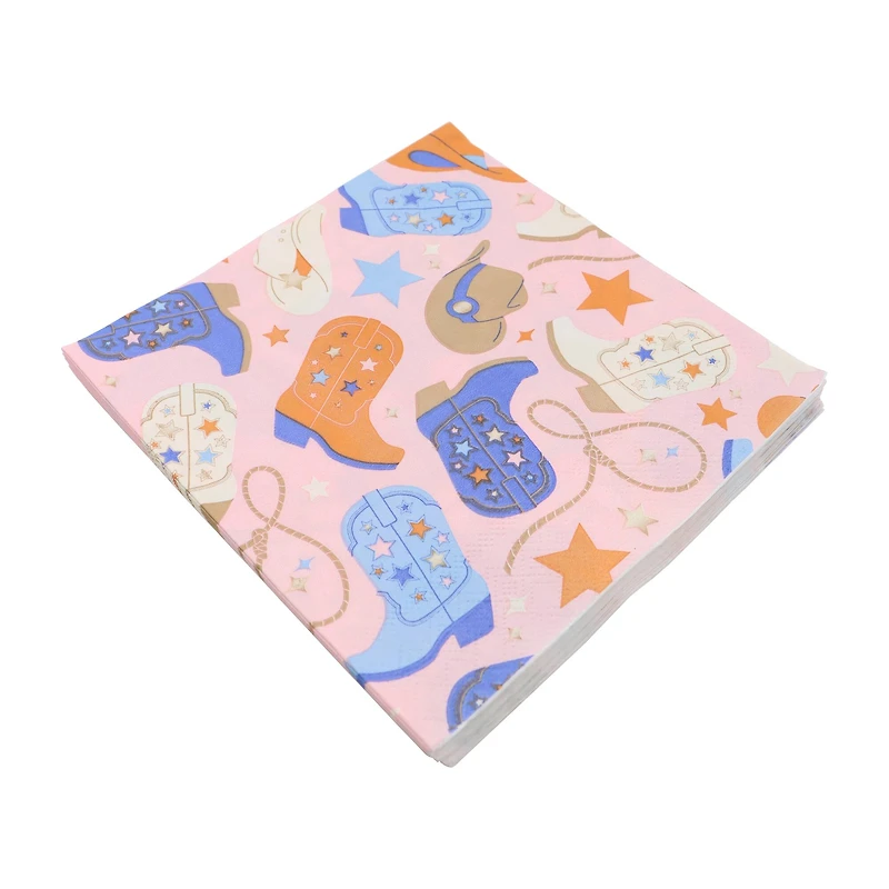 12 Packs: 20 ct. (240 total) Western Boots & Hats Napkins by Celebrate It™