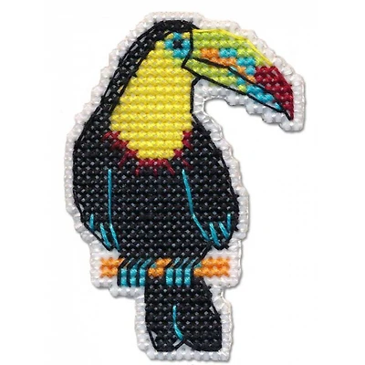 Oven Badge - Toucan Cross Stitch Kit