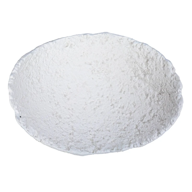 Hello Honey® 10" Matte White Decorative Textured Aluminum Bowl with Raw Edge