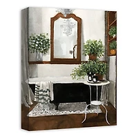 Traditional Bathroom 12" x 16" Canvas Wall Art