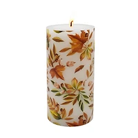 3" x 6" Maple Leaf Decal Pillar Candle by Ashland®