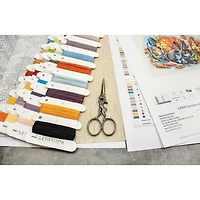 LetiStitch Autumn with a Rabbit Counted Cross Stitch Kit