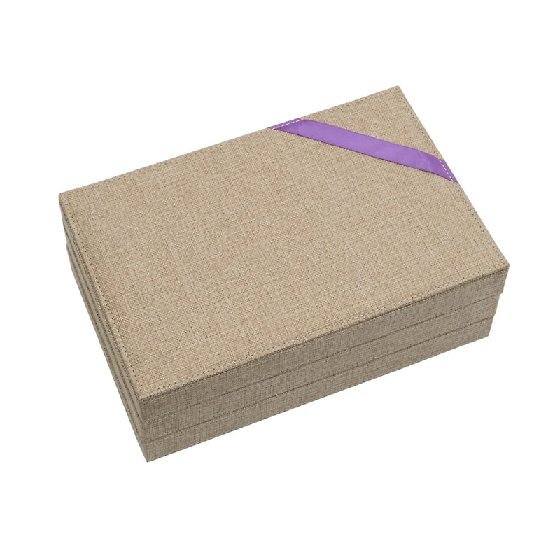 Household Essentials Stackable Jewelry Tray Set