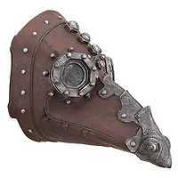 Design Toscano 7.5" Doctor of Death Steampunk Plague Sculptural Mask Set