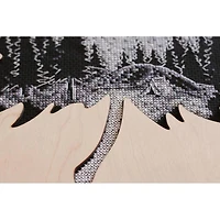 Abris Art In the Mountains with Frame Counted Cross Stitch Kit