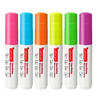 Fluorescent 3-in-1 Nib Glass Markers Set by Craft Smart®