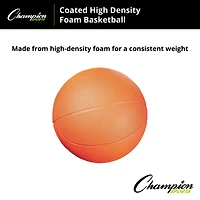 Champion Sports Size 3 Coated High Density Foam Basketball, 2ct.