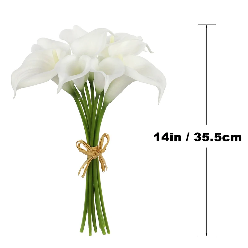14" White Calla Lily Bundle by Ashland®