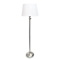 Lalia Home Brushed Nickel Extendable Lamp Set
