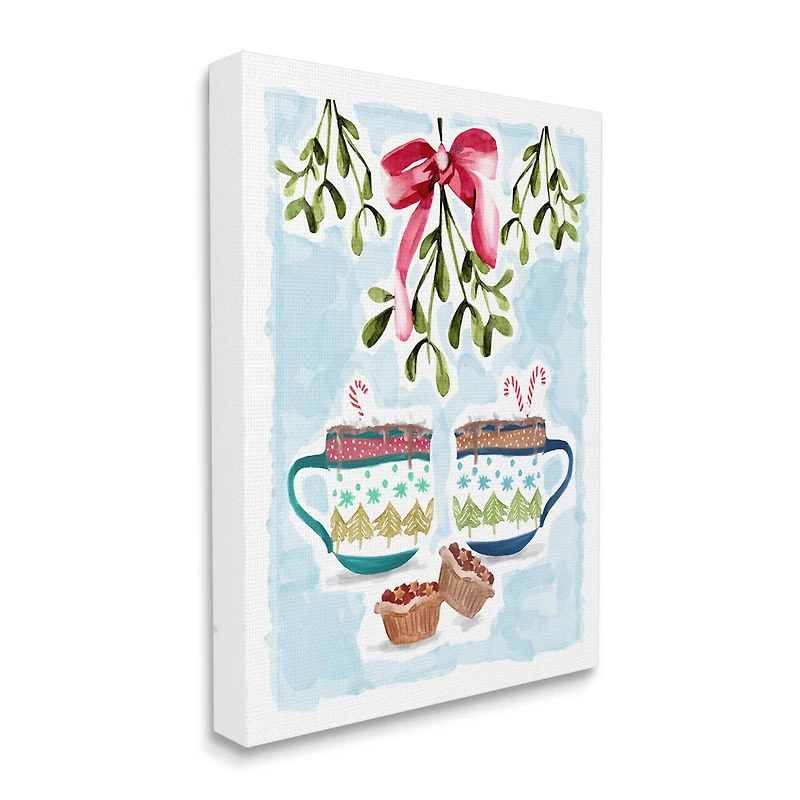 Stupell Industries Cozy Winter Cocoa Dessert Canvas Wall Art