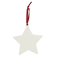 4" DIY Ceramic Snowflake Star Ornament by Make Market®