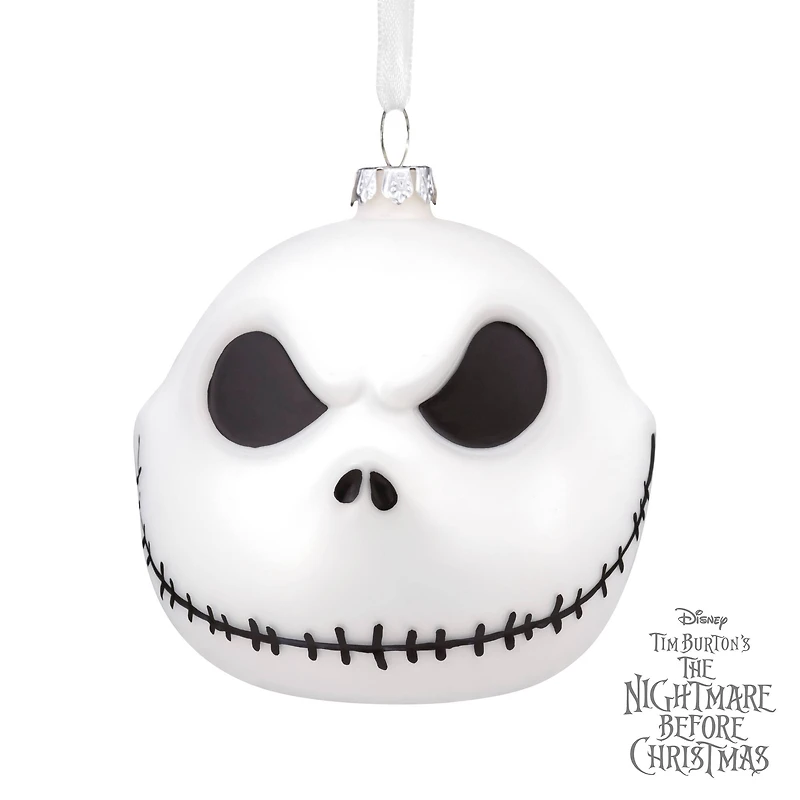 Hallmark Disney® The Nightmare Before Christmas 3.5" Jack Skellington Blown Glass Ornament
