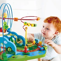 Hape Jungle Adventure Table Bead Maze & Railway