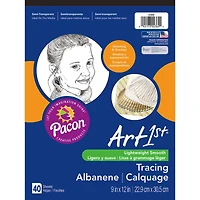 Pacon® UCreate® 9" x 12" White Tracing Pad, 6ct.