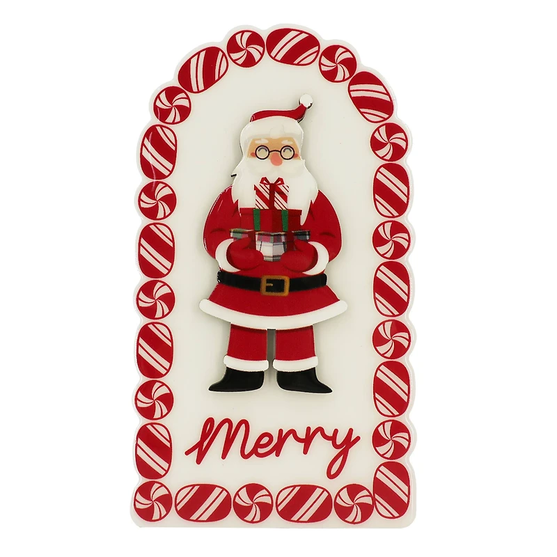 7" Santa Holding Presents Tabletop Décor by Ashland®