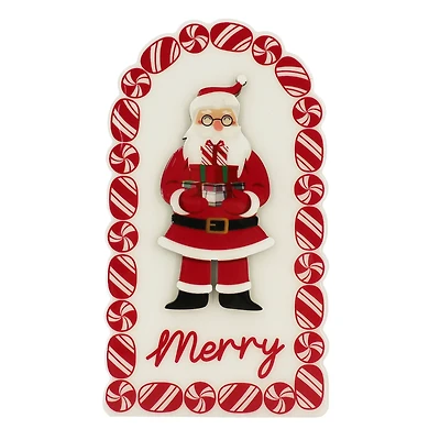 7" Santa Holding Presents Tabletop Décor by Ashland®