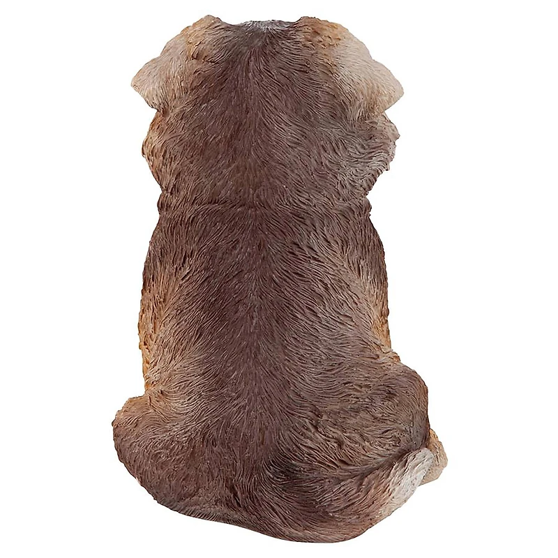 Design Toscano 6.5" German Shepherd Puppy Partner Collectible Dog Statue