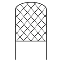 NEX™ Metal Rhombic Pet Guard & Garden Stake Fence