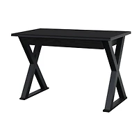 Walker Edison 48" Black Modern Wood Computer Desk