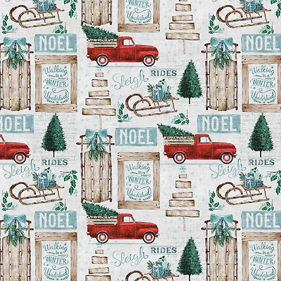 Fabric Editions Winter Wonderland Cotton Fabric