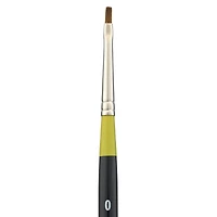 Golden Taklon Short Handle Flat Shader Brush by Artist's Loft™ Vienna
