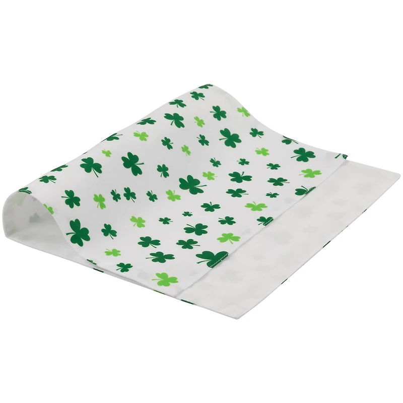 18" Shamrock Printed St. Patrick's Day Placemats, 4ct.