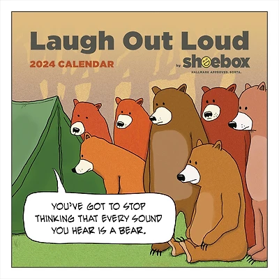 TF Publishing 2024 Laugh Out Loud Shoebox Wall Calendar