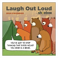 TF Publishing 2024 Laugh Out Loud Shoebox Wall Calendar