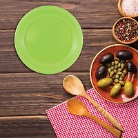 JAM Paper 9" Lime Green Plastic Party Plates, 20ct.