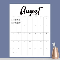 July 2025 - June 2026 Large Art Poster Wall Calendar