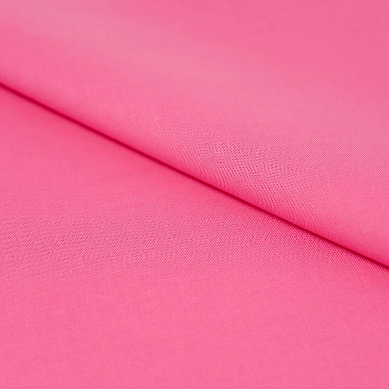 SINGER Solid Pink Cotton Fabric