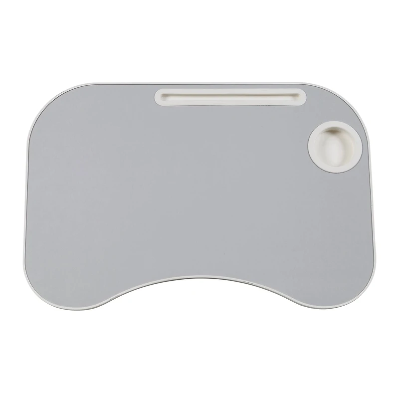 Gray & White Collapsible Folding Lap Desk